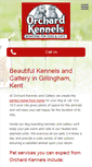 Mobile Screenshot of orchardkennelsandcattery.com